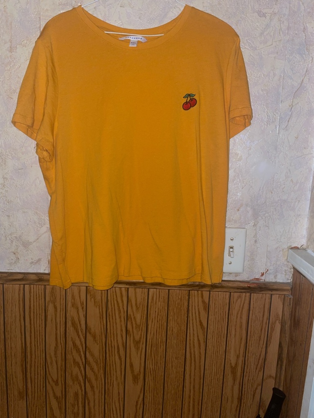 Yellow popsugar t-shirt (XXL)